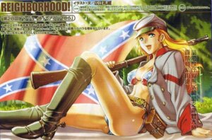 Rating: Questionable Score: 0 Tags: 19th_century 1girls american_civil_war bikini boots breasts civil_war cleavage clothed clothing confederate_flag confederate_flag_bikini female female_only flag gun hat historical history holding_gun holding_object holding_weapon human jacket kepi national_personification nonude open_clothing open_jacket pale_skin partially_clothed racism racist rifle rifle_on_shoulder rule34 side_view sitting solo southern straight_hair uniform weapon weapon_on_shoulder User: bunchy7s