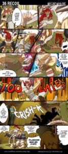 Rating: Questionable Score: 0 Tags: angry ballbusting brown_hair cock_and_ball_torture comic e621 english_text felid female fight genital_torture hair hi_res human hybrid kenno_arkkan male mammal my_life_with_fel red_hair tail text User: bunchy7s