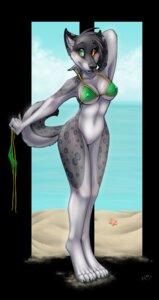 Rating: Explicit Score: 0 Tags: 2010 4_toes anthro arcana_(arcanasigal) beach bikini biped black_nose black_sclera blush bottomless breasts canid canine canis clothed clothing detailed_background digitigrade domestic_dog e621 feet felid female fur genitals green_eyes grey_body grey_fur hair hand_behind_head heterochromia hi_res husky hybrid kyma leopard mammal multicolored_body multicolored_fur nordic_sled_dog outside pantherine panties paws pose sand sea seaside skimpy sky solo spitz spots standing summer swimwear tail tight_clothing toes two-piece_swimsuit two_tone_body two_tone_fur underwear vulva water yellow_eyes User: bunchy7s