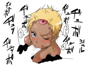 Rating: Explicit Score: 0 Tags: 1boy 1girls blonde_hair blowjob blush chat_(tales_of_eternia) cheek_bulge cheek_poke dark-skinned_female dark_skin earrings embarrassed fellatio female forehead_jewel gloves gujira hoop_earrings looking_at_partner male one_eye_closed oral penis rule34 short_hair straight tales_of_(series) tales_of_eternia uncensored User: bunchy7s