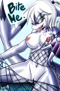 Rating: Explicit Score: 0 Tags: 2:3 anthro aquatic breasts choker clothed clothing digital_media_(artwork) e621 eyewear female fingerless_gloves fish fishing_net fishnet_clothing genitals glasses gloves green_eyes hair handwear heart_symbol jewelry katsuke necklace net non-mammal_breasts one_breast_out ponytail shark shinozaki skimpy solo sunglasses tail tongue vulva white_hair User: bunchy7s