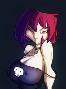 Rating: Questionable Score: 0 Tags: 1girls aged_up bare_shoulders bedroom_eyes bigdad breasts brown_eyes choker cleavage clothing darnact erect_nipples female female_focus female_only gaz_membrane goth huge_breasts human invader_zim jewelry neckwear nickelodeon nipple_bulge nipples pale_skin purple_hair rule34 sci-fi solo source_request tank_top thicc_gaz wink year_request User: bunchy7s
