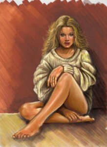 Rating: Questionable Score: 0 Tags: 1girls barefoot blonde_hair bottomless clothed clothing feet female female_only hannah_abbott harry_potter hufflepuff legs lips lipstick long_hair looking_at_viewer pantless partially_clothed pose posing red_lipstick ring rule34 shirt sitting sitting_on_floor solo solo_female sweater thanfiction toes witch_(harry_potter) User: bunchy7s