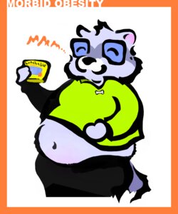 Rating: Safe Score: 0 Tags: anthro belly border clothed clothing e621 english_text eyes_closed eyewear food glasses larathelabrat male mammal ness_(larathelabrat) obese obese_anthro obese_male overweight overweight_anthro overweight_male parody procyonid raccoon shirt simple_background smile solo text topwear User: bunchy7s Rating: Safe Score: 0 Tags: anthro belly border clothed clothing e621 english_text eyes_closed eyewear food glasses larathelabrat male mammal ness_(larathelabrat) obese obese_anthro obese_male overweight overweight_anthro overweight_male parody procyonid raccoon shirt simple_background smile solo text topwear User: bunchy7s
