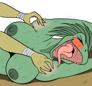 Rating: Questionable Score: 0 Tags: 2014 5_fingers angela_iguana anthro bandage bdsm big_breasts blush bodily_fluids bondage bound breasts claws conditional_dnp dewlap_(anatomy) digital_media_(artwork) disembodied_hand duo e621 eyes_closed female finger_claws fingers green_body green_nipples green_scales gular_flap hands_behind_head happy iguana iguanid laugh lizard lying nipples non-mammal_breasts non-mammal_nipples on_back on_side open_mouth reptile restrained restraints scales scalie sharp_teeth smile submissive submissive_female tears teeth tickle_torture tickling tickling_armpits tongue zp92 User: bunchy7s
