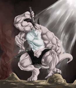 Rating: Safe Score: 0 Tags: 4_arms alien anthro biped black_eyes claws detailed detailed_background e621 gun horn male multi_arm multi_limb muscular muscular_anthro muscular_male pose raikenji ranged_weapon reptile scalie solo standing tail weapon User: bunchy7s
