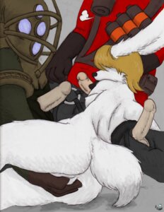 Rating: Explicit Score: 0 Tags: 1girls 2d 3boys anthro big_daddy_(bioshock) bioshock crossover female fingering foursome furry grenade male masturbation metal_gear mr_hart penis psycho_mantis pyro_(team_fortress_2) rule34 straight team_fortress_2 unknown_artist white_fur User: bunchy7s