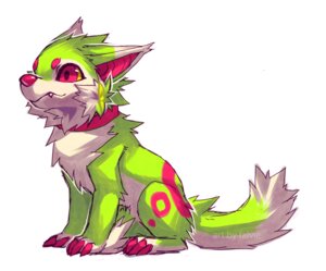 Rating: Safe Score: 0 Tags: 2012 ambiguous_feral ambiguous_gender canid claws digital_drawing_(artwork) digital_media_(artwork) e621 falvie falvie_(character) female_(lore) feral fionbri fluffy fur green_body green_fur mammal markings nude pink_eyes pink_markings pink_nose simple_background sitting solo sparklefur tail white_background User: bunchy7s