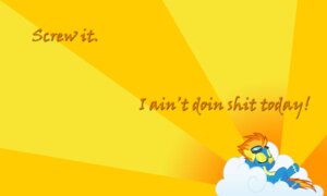 Rating: Safe Score: 0 Tags: 5:3 e621 english_text equid equine eyewear female feral friendship_is_magic goggles hasbro horse lazy mammal my_little_pony pony profanity solo spitfire_(mlp) text the_jefe wallpaper wonderbolts_(mlp) User: bunchy7s