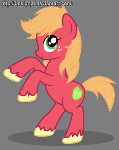Rating: Safe Score: 0 Tags: 2013 alpha_channel big_macintosh_(mlp) blonde_hair crossgender cutie_mark designjh e621 earth_pony equid equine female feral freckles friendship_is_magic green_eyes hair hasbro horse mammal mtf_crossgender my_little_pony on_hind_legs pony pose quadruped simple_background solo tail transparent_background User: bunchy7s