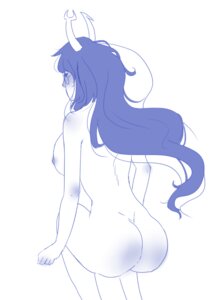 Rating: Explicit Score: 0 Tags: 1girls ass blue_hair blue_nipples breasts facing_away female glasses homestuck horns long_hair mrdoorman ms_paint_adventures naked nipples rule34 solo source_request troll vriska_serket white_background white_skin User: bunchy7s