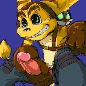 Rating: Explicit Score: 0 Tags: 1:1 anthro clank_(ratchet_and_clank) clothing e621 erection genitals gloves green_eyes handwear humanoid_genitalia humanoid_penis lombax low_res male mammal masturbation penile penile_masturbation penis ratchet_(ratchet_and_clank) ratchet_and_clank solo sony_corporation sony_interactive_entertainment unknown_artist User: bunchy7s