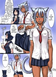 Rating: Questionable Score: 0 Tags: animal_humanoid bodily_fluids cat_humanoid comic dialogue domestic_cat duo e621 english_text felid felid_humanoid feline feline_humanoid felis female four_frame_image humanoid humor innuendo itou_yuuji mammal mammal_humanoid psyche_out spit-take suggestive sweat tail tail_motion tailwag text User: bunchy7s Rating: Questionable Score: 0 Tags: animal_humanoid bodily_fluids cat_humanoid comic dialogue domestic_cat duo e621 english_text felid felid_humanoid feline feline_humanoid felis female four_frame_image humanoid humor innuendo itou_yuuji mammal mammal_humanoid psyche_out spit-take suggestive sweat tail tail_motion tailwag text User: bunchy7s