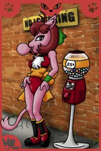 Rating: Safe Score: 0 Tags: 2:3 anthro breasts bubble_gum clawdia_dia clothed clothing covered_nipples domestic_cat e621 erect_nipples felid feline felis female fighting_foodons hentai_boy_(artist) leotard mammal nipple_outline nipples seductive solo User: bunchy7s