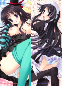 Rating: Questionable Score: 0 Tags: alternate_costume aqua_legwear ass ayakaze_ryuushou bangs black_hair blue_eyes blue_legwear blue_pantyhose blunt_bangs breasts don't_say_"lazy" don't_say_lazy dress_pull elbow_gloves enmaided female female_only fingerless_gloves garters gloves hat hime_cut human human_only k-on! long_hair maid maid_cap maid_headdress maid_outfit mini_top_hat mio_akiyama_(k-on!) nipples panties pantyhose pantyhose_pull rule34 solo striped striped_gloves striped_panties thighhighs top_hat underwear User: bunchy7s