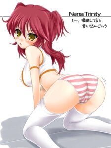 Rating: Explicit Score: 0 Tags: erect_nipples female gundam gundam_00 katsuragi_niya kneeling midriff nena_trinity nipples panties red_hair rule34 striped striped_panties thighhighs translation_request underwear yellow_eyes User: bunchy7s