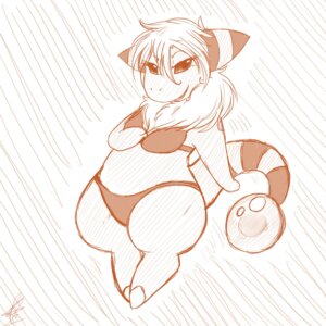 Rating: Questionable Score: 0 Tags: 1:1 anthro biped bra clothing e621 female flaaffy generation_2_pokemon hi_res looking_at_viewer lucy_(shikaro) monochrome nintendo panties pokemon pokemon_(species) shikaro simple_background sketch solo standing tail underwear white_background User: bunchy7s