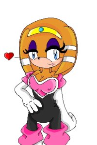 Rating: Questionable Score: 0 Tags: 2:3 aliasing anthro armwear biped blue_eyes breasts cel_shading cleavage clothed clothing cosplay digital_media_(artwork) e621 echidna elbow_gloves eyelashes eyeshadow female front_view fur gloves hair hand_on_hip handwear heart_symbol looking_at_viewer low_res makeup mammal monotreme nipple_outline orange_body orange_fur orange_hair sega shaded simple_background solo sonic_adventure sonic_the_hedgehog_(series) standing tan_body tan_skin tikal_the_echidna unknown_artist white_background User: bunchy7s