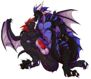 Rating: Explicit Score: 0 Tags: 2013 abs animal_genitalia anthro arm_around_shoulders athletic balls biceps big_penis black_body black_skin blue_body blue_penis blue_skin blue_tongue buck_(buckdragon) claws dragon duo e621 erection european_mythology fangs feet frottage genitals hair hindpaw horn looking_up lying male male/male male_on_bottom male_on_top markings membrane_(anatomy) membranous_wings muscular mythological_creature mythological_scalie mythology nude on_back on_bottom on_top open_mouth paws pecs penile penile_spines penis penises_touching pose red_eyes red_hair red_penis red_sclera reptile scales scalie sex sheath simple_background sitting spidersnax spikes straddling stripes tail teeth toe_claws toes tongue tongue_out western_dragon white_background wings wrath_(aerys) User: bunchy7s