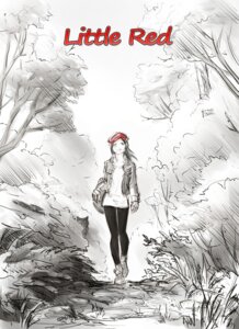 Rating: Safe Score: 0 Tags: 12-tf ambiguous_gender anthro basket black_body black_fur canid canine canis clothing comic container detailed_background e621 english_text fairy_tales female forest fur greyscale hat headgear headwear human little_red_riding_hood little_red_riding_hood_(copyright) mammal monochrome outside plant plantigrade red_clothing red_hat red_headwear shrub text tree wolf User: bunchy7s