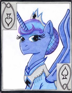 Rating: Safe Score: 0 Tags: blue_body blue_eyes blue_feathers blue_fur blue_hair card card_template e621 equid equine feathered_wings feathers female friendship_is_magic fur hair hasbro horn looking_at_viewer mammal my_little_pony mythological_creature mythological_equine mythology playing_card playing_card_template princess_luna_(mlp) queen_of_spades solo spades_(suit) suit_symbol the1king traditional_media_(artwork) winged_unicorn wings User: bunchy7s Rating: Safe Score: 0 Tags: blue_body blue_eyes blue_feathers blue_fur blue_hair card card_template e621 equid equine feathered_wings feathers female friendship_is_magic fur hair hasbro horn looking_at_viewer mammal my_little_pony mythological_creature mythological_equine mythology playing_card playing_card_template princess_luna_(mlp) queen_of_spades solo spades_(suit) suit_symbol the1king traditional_media_(artwork) winged_unicorn wings User: bunchy7s