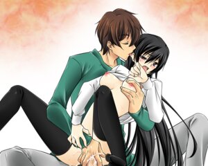 Rating: Explicit Score: 0 Tags: breast_grab breasts censored code_geass cum female fingering kururugi_suzaku lelouch_lamperouge long_hair luluko pussy rule34 rule_63 sex shirt_lift thighhighs vaginal_penetration yorushin zettai_ryouiki User: bunchy7s