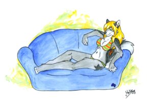 Rating: Questionable Score: 0 Tags: 2008 bikini blonde_hair canid canine canis clothed clothing e621 female hair inflatable kazay mammal nozzle puncture skimpy solo squeezing swimwear tight_clothing traditional_media_(artwork) two-piece_swimsuit wolf User: bunchy7s