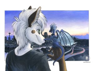 Rating: Safe Score: 0 Tags: 2009 anthro canid canine canis city cityscape collar detailed detailed_background dragon duo e621 european_mythology eye_contact female feral fox green_eyes hida hybrid kacey looking_at_another male mammal membrane_(anatomy) membranous_wings mythological_creature mythological_scalie mythology ravyn scalie size_difference tail toony western_dragon wings wolf User: bunchy7s