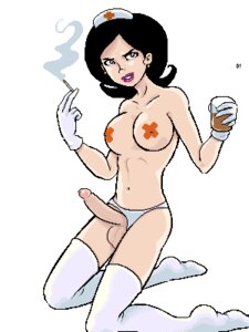 Rating: Explicit Score: 0 Tags: 1futa balls breasts cigarette cleavage cosplay d! dickgirl doctor_girlfriend erect_nipples erection futa_only futanari intersex large_balls large_breasts large_penis nipple_bulge nipples nurse nurse_hat nurse_outfit nurse_uniform panties penis penis_out penis_slip rule34 smoking solo_futa stockings thighhighs uncensored venture_brothers white_stockings User: bunchy7s