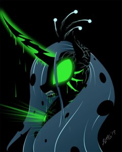 Rating: Questionable Score: 0 Tags: 2013 arthropod black_background black_body bodily_fluids changeling_(mlp) cracks crown e621 fangs female feral friendship_is_magic glowing glowing_eyes green_eyes green_hair hair hasbro headgear horn long_hair magic my_little_pony open_mouth queen_chrysalis_(mlp) saliva simple_background solo teeth zigword User: bunchy7s