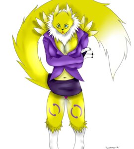 Rating: Questionable Score: 0 Tags: 2012 anthro bandai_namco blue_eyes canid canine digimon digimon_(species) digital_media_(artwork) dipstick_tail e621 female fluffy fur hi_res mammal markings renamon renamonpaws signature solo tail tail_markings white_body white_fur year yellow_body yellow_fur User: bunchy7s