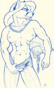 Rating: Questionable Score: 0 Tags: 1993 abs anthro armor athletic biceps biped blue_and_white breasts chain clothed clothing colored_pencil_(artwork) cougar e621 felid feline female front_view gladiator headgear helmet hi_res iisaw line_art mammal monochrome muscular muscular_anthro muscular_female nipples pinup portrait pose signature simple_background smile smirk solo standing three-quarter_portrait tomboy topless traditional_media_(artwork) warrior white_background User: bunchy7s