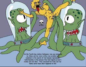 Rating: Explicit Score: 0 Tags: alien alien/human female human imminent_death kang_(simpsons) kodos lisa_simpson male rape rule34 straight tears the_fear the_simpsons yellow_body User: bunchy7s