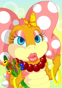 Rating: Safe Score: 0 Tags: anthro arthropod blue_eyes butterfly e621 female flower insect koopa koopaling lepidopteran libellchen174 lips mario_bros nintendo plant scalie solo thick_lips wendy_o._koopa User: bunchy7s