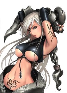 Rating: Explicit Score: 0 Tags: 1girls armor breasts erect_nipples female large_breasts long_hair midriff nipples rule34 ryu_(ryu's_former_site) solo tattoo tattoos underboob User: bunchy7s