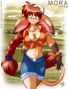 Rating: Safe Score: 0 Tags: anthro big_breasts biped bottomwear bovid bovine breasts brown_body brown_fur brown_hair cattle chalo cleavage clock clothed clothing e621 english_text farm female fur green_eyes hair horn huge_breasts las_lindas long_ears long_hair looking_at_viewer mammal midriff mora_linda ponytail red_hair shirt shorts smile solo standing tail text topwear watch wristwatch User: bunchy7s