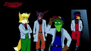 Rating: Safe Score: 0 Tags: 16:9 a_fox_in_space anthro avian beak bird blue_body blue_feathers canid canine dipstick_tail e621 falco_lombardi feathers fox fox_mccloud fredryk_phox group hi_res male mammal markings nintendo peppy_hare slippy_toad star_fox tail tail_markings widescreen User: bunchy7s