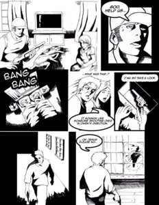 Rating: Safe Score: 0 Tags: bed black_and_white chair comic dialogue duo e621 electronics english_text female furniture gun holding_gun holding_object holding_ranged_weapon holding_weapon human lying lying_on_bed male mammal monochrome not_furry on_bed on_chair pillow ranged_weapon sitting sitting_on_chair speech_bubble television text unknown_artist weapon window User: bunchy7s