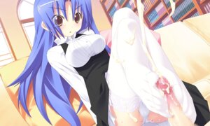 Rating: Explicit Score: 0 Tags: blue_hair censored clothed_female cum cum_on_body cum_on_clothes cum_on_feet cum_on_lower_body cumshot ejaculation feet female footjob footjob_with_legwear game_cg kannagi_rei kujou_ria long_hair male panties penis pussy pussy_juice rule34 stockings tears thighhighs twinkle_crusaders underwear white_legwear white_panties white_thighhighs yellow_eyes User: bunchy7s