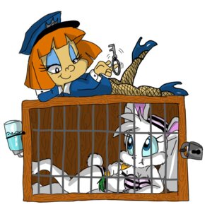 Rating: Safe Score: 0 Tags: 1:1 anthro cage carrot clothed clothing duo e621 eating elmyra_duff female food human key lagomorph leporid lulu_(artist) mammal plant rabbit scared seductive smile tiny_toon_adventures uhoh vegetable warner_brothers User: bunchy7s