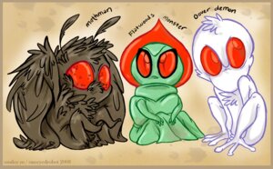 Rating: Safe Score: 0 Tags: 2008 alien ambiguous_gender antennae_(anatomy) arthropod big_eyes border brown_body brown_feathers chest_tuft cryptid cryptozoology dover_demon e621 feathers flatwoods_monster fur green_body group hair insect lepidopteran looking_at_viewer monster moth mothman neonate oneeyedrobot orange_border red_eyes simple_background tuft unknown_artist white_body white_fur young User: bunchy7s Rating: Safe Score: 0 Tags: 2008 alien ambiguous_gender antennae_(anatomy) arthropod big_eyes border brown_body brown_feathers chest_tuft cryptid cryptozoology dover_demon e621 feathers flatwoods_monster fur green_body group hair insect lepidopteran looking_at_viewer monster moth mothman neonate oneeyedrobot orange_border red_eyes simple_background tuft unknown_artist white_body white_fur young User: bunchy7s