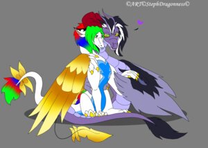 Rating: Questionable Score: 0 Tags: absurd_res alpha_channel disney dragon duo e621 fan_character female feral gradient_hair green_eyes hair heart_symbol hi_res malcho mythological_creature mythological_scalie mythology scalie simple_background steph stephdragoness tail transparent_background yellow_eyes User: bunchy7s