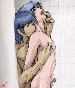 Rating: Explicit Score: 0 Tags: 2boys 2d_(gorillaz) blue_hair duo erection gorillaz male male_only multiple_boys multiple_males murdoc_niccals nude penis rule34 shower tagme xel_(artist) yaoi User: bunchy7s