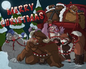 Rating: Explicit Score: 0 Tags: anthro ball_gag balls bear bodily_fluids bound bovid bovine cattle christmas damingo domestic_cat domestic_pig dominant dominant_male e621 erection felid feline felis flaccid foreskin gag gagged genital_fluids genitals group harness holidays leather leather_daddy male male/male mammal mastertrucker muscular muscular_male nipple_fetish nipple_pinch nipple_play nipples overweight overweight_male penis pinch precum renmunk rockblackhorn santa_claus sled sled_team sleigh submissive submissive_male suid suine sus_(pig) User: bunchy7s