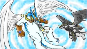 Rating: Safe Score: 0 Tags: anthro coochan dragon duo e621 eyewear feathered_wings feathers goggles legendz male mythological_creature mythological_scalie mythology ranshiin scalie shiron tail wings User: bunchy7s