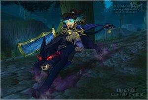 Rating: Safe Score: 0 Tags: 2010 blizzard_entertainment blue_band blue_eyes cat_form claws death_knight demon duo duskwood e621 felid female feral feral_druid glowing glowing_eyes gnome grass hellreaver hi_res humanoid lamp mammal nachtsturm plant red_eyes ribbons rukifox scarf suzie_yuriko_steamdrill tail undead warcraft User: bunchy7s