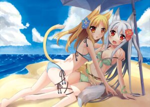 Rating: Safe Score: 0 Tags: accessory animal_humanoid beach beach_umbrella bikini blonde_hair blue_sky breasts canid canid_humanoid canine canine_humanoid cat_humanoid cat_tail clothed clothing cloud detailed_background duo e621 fangs felid felid_humanoid feline feline_humanoid female flower flower_in_hair fox fox_humanoid fox_tail grey_hair hair hair_accessory humanoid long_hair looking_at_viewer mammal mammal_humanoid off_shoulder open_mouth orange_eyes outside parasol plant sand sea seaside sitting skimpy sky smile snowfly3141 swimwear teeth tight_clothing two-piece_swimsuit under_boob water User: bunchy7s