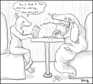Rating: Safe Score: 0 Tags: anthro cutlery digital_drawing_(artwork) digital_media_(artwork) diner dragon duo e621 english_text female fork fur furred_dragon furred_scalie gastropod kitchen_utensils losian male mephitoad mollusk mythological_creature mythological_scalie mythology oddbird restaurant scalie side_view sitting slug slug_(character) text tongue tools User: bunchy7s Rating: Safe Score: 0 Tags: anthro cutlery digital_drawing_(artwork) digital_media_(artwork) diner dragon duo e621 english_text female fork fur furred_dragon furred_scalie gastropod kitchen_utensils losian male mephitoad mollusk mythological_creature mythological_scalie mythology oddbird restaurant scalie side_view sitting slug slug_(character) text tongue tools User: bunchy7s