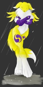Rating: Questionable Score: 0 Tags: anthro bandai_namco canid canine chest_tuft cold countershading digimon digimon_(species) dipstick_tail double_tomoe e621 female fur mammal markings outside pav raining renamon shower solo tail tail_markings tomoe_(symbol) tuft wet wet_body wet_fur white_body white_fur yellow_body yellow_fur User: bunchy7s