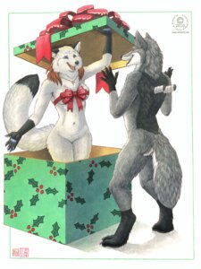 Rating: Questionable Score: 0 Tags: 2010 anthro black_body black_fur black_nose blue_pawpads brown_hair butt canid canine canis casual_nudity christmas claws duo e621 feet female fluffy fluffy_tail fur gift gloves_(marking) grey_body grey_fur hair happy holidays humanoid_hands jewelry joon_storm kacey leg_markings male mammal markings multicolored_body multicolored_fur navel necklace nude open_mouth open_smile pawpads paws pink_tongue ribbons simple_background slim smile social_nudity socks_(marking) tail teeth tongue white_background white_body white_fur wolf wolftale User: bunchy7s
